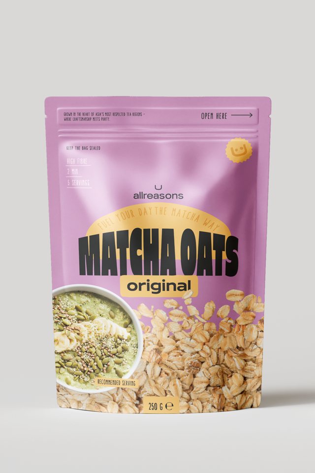 matcha oats 250g