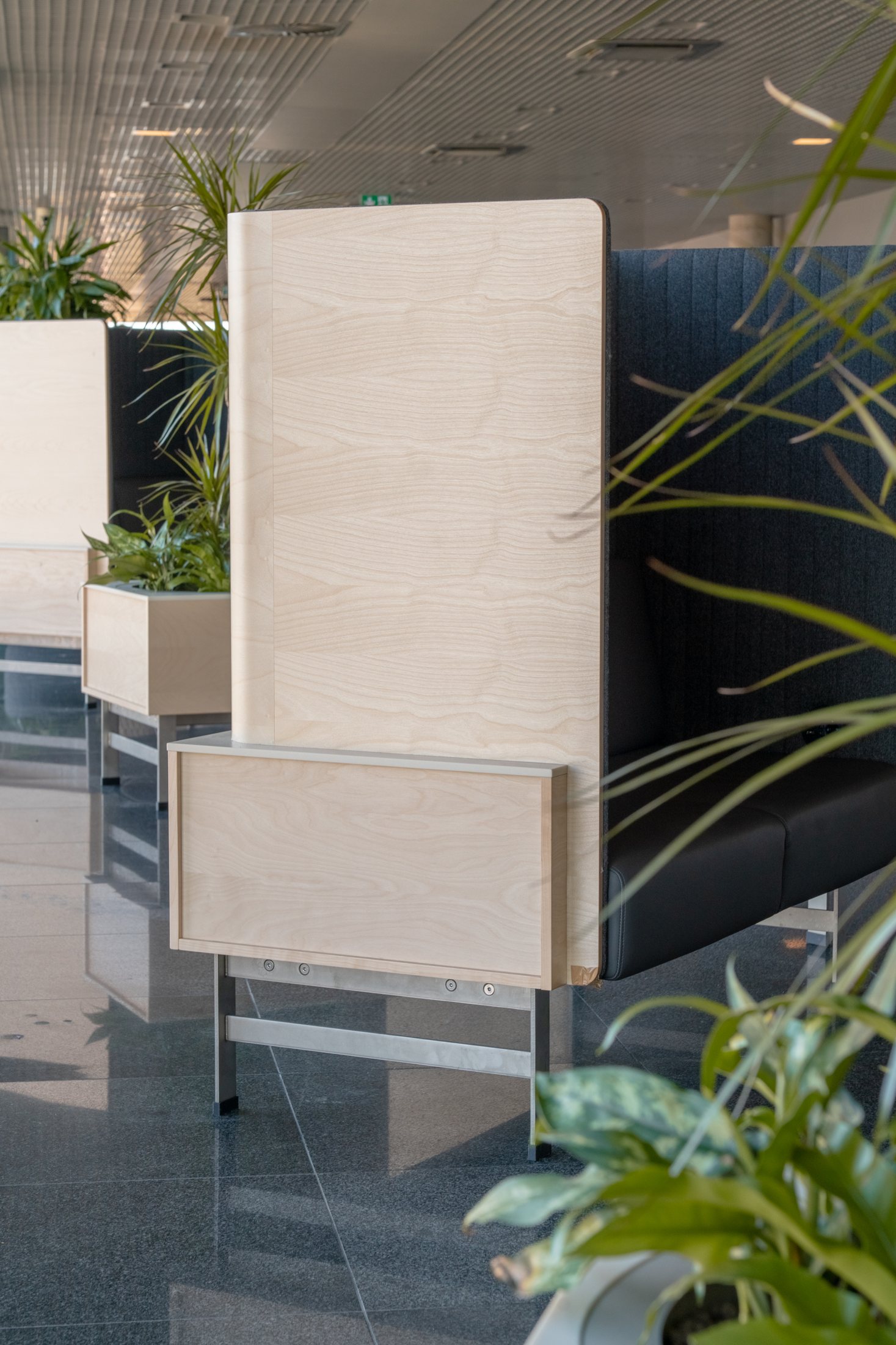 Gust seating in use