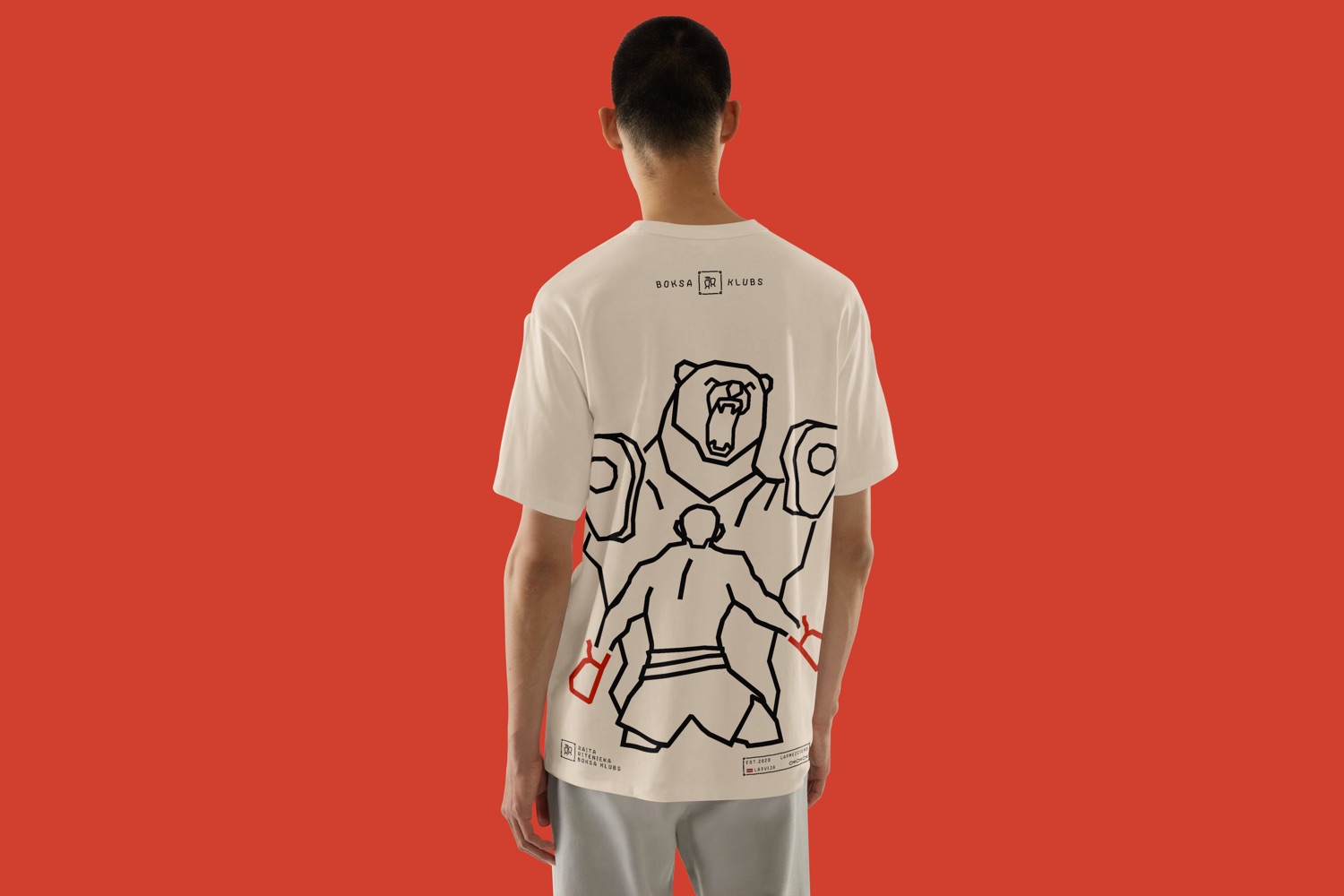 Sparring illustration apparel