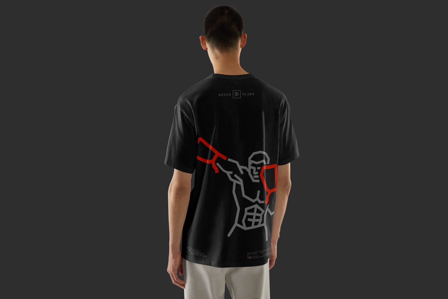 Fighter tee — dark