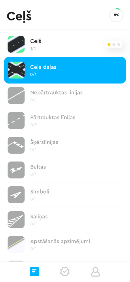 YELO app — topics