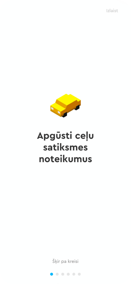 YELO app screen