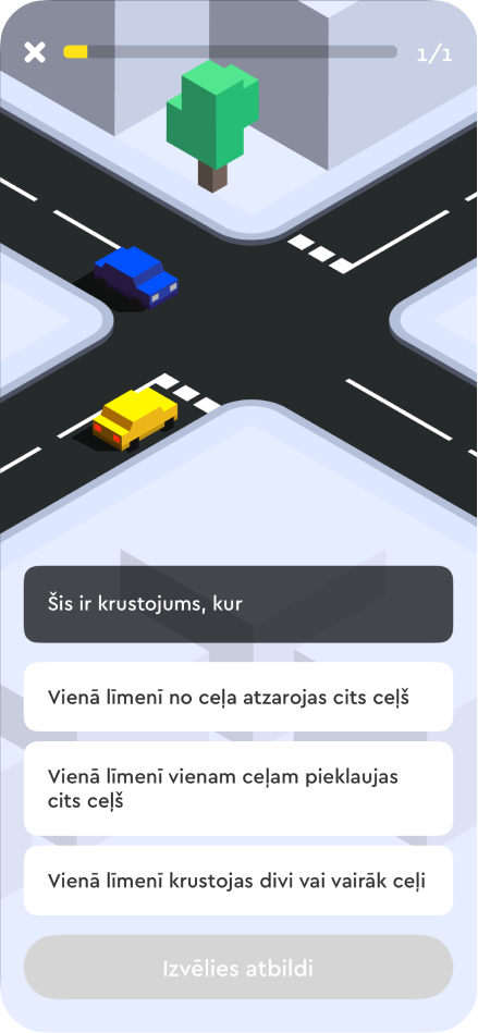 YELO app screen